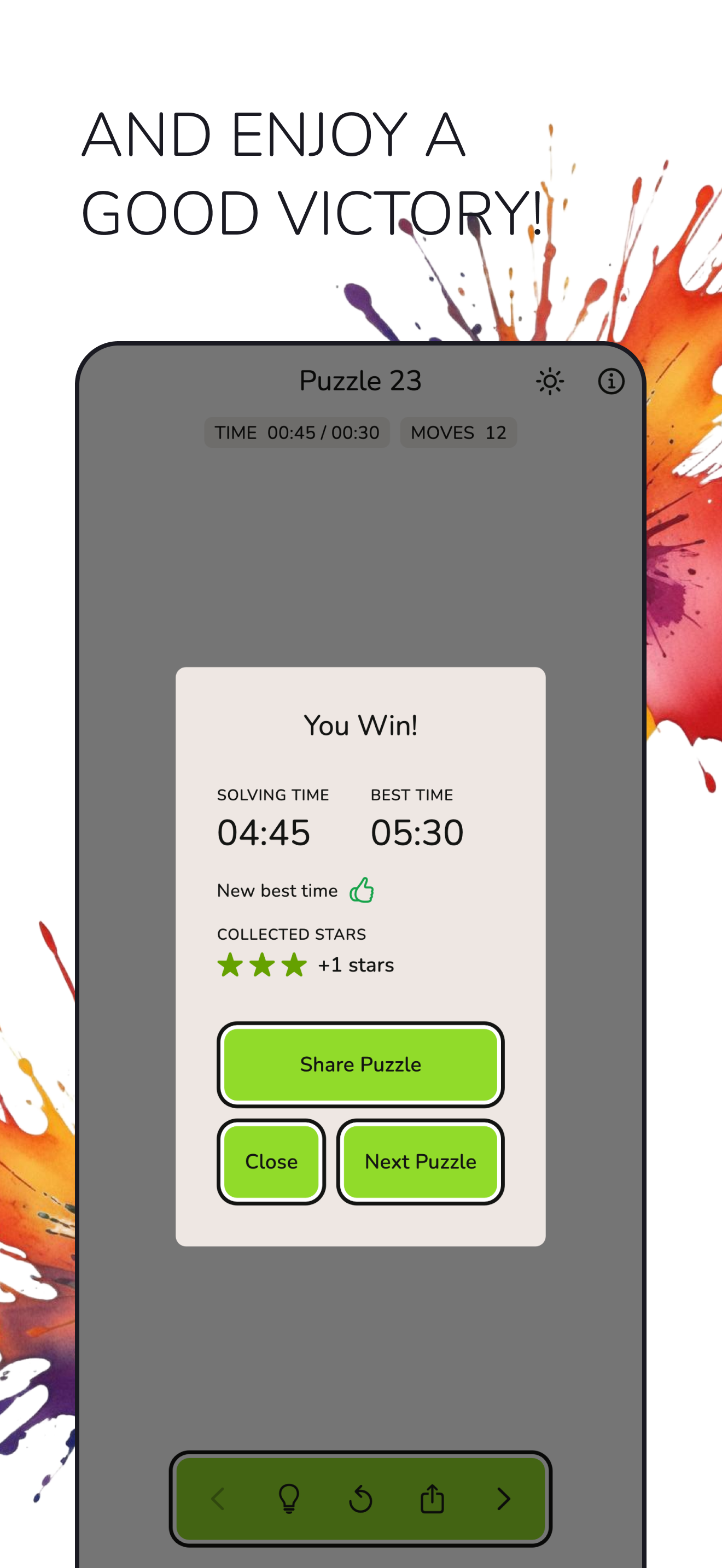 Color Sorting Game: iro‿iro screenshot 3