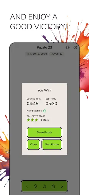 Color Sorting Game: iro‿iro screenshot 3