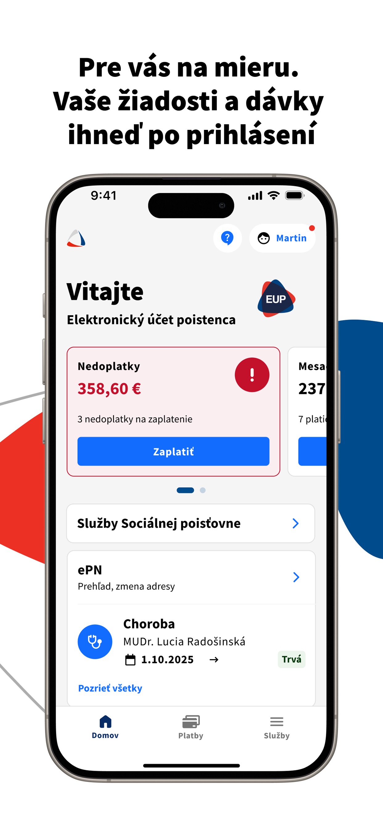 Screenshot 2 of Sociálna poisťovňa