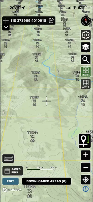 MGRS Offline Map Satellite screenshot 7 of 10