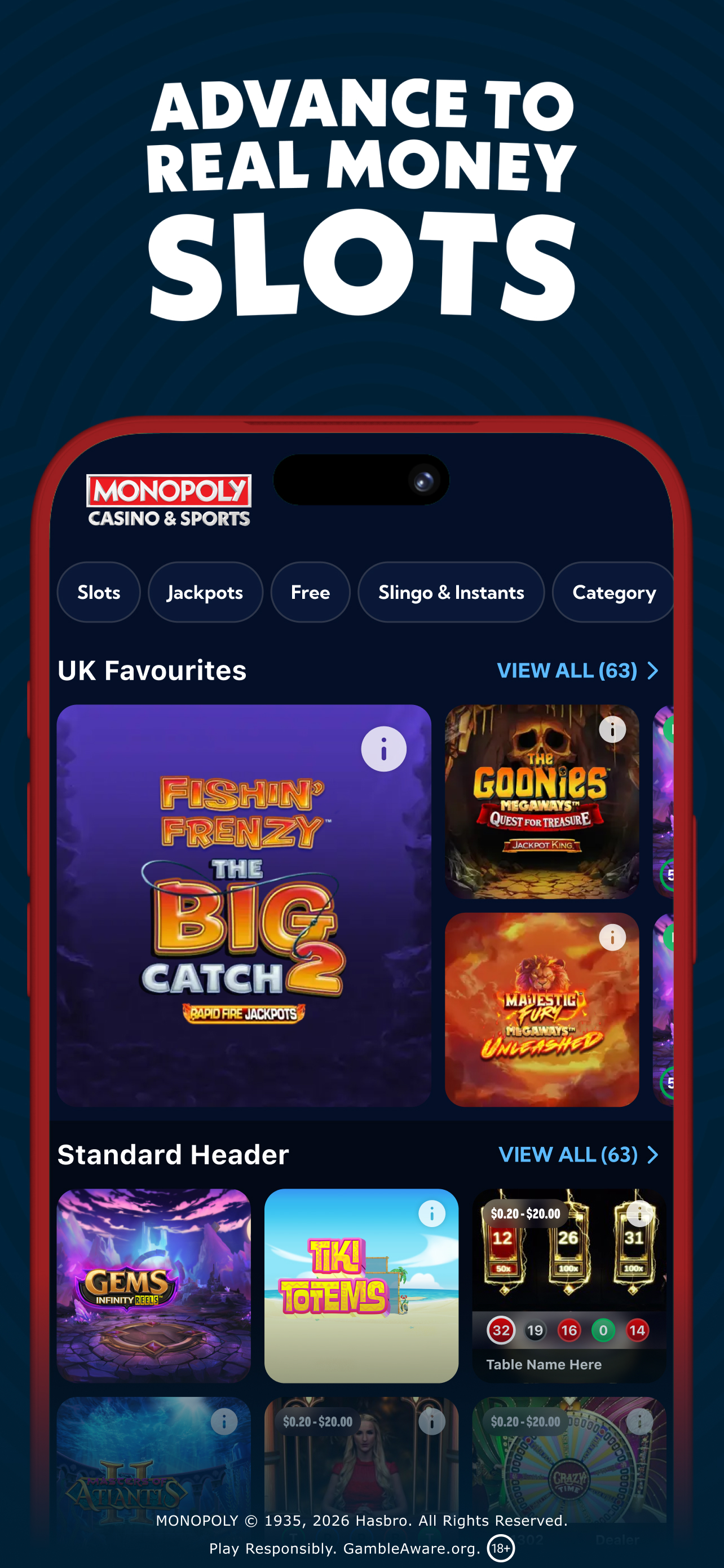 MONOPOLY Casino & Sports screenshot 3