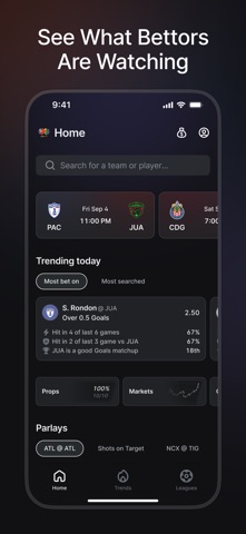 Linemate: Find Your Next Bet iPhone screenshot 2