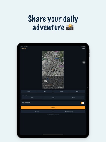 Altimeter GPS & Altitude Map iPad screenshot
