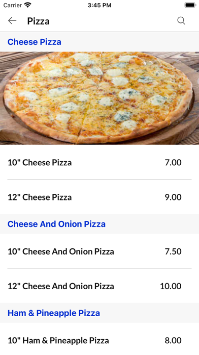 THRUMS TAKEAWAY. Screenshot