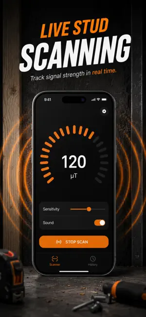 Stud Finder and Beam Detector screenshot 2