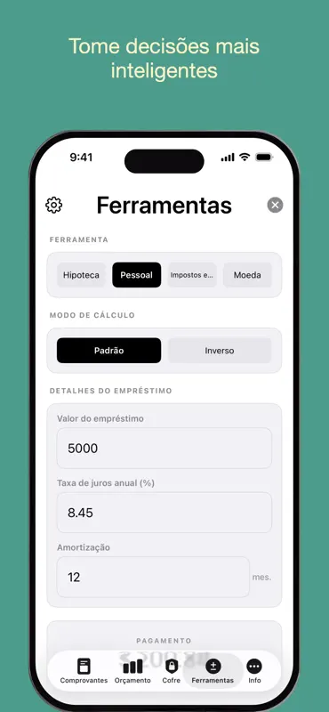 Float: Orçamento e Finanças screenshot 5 of 6