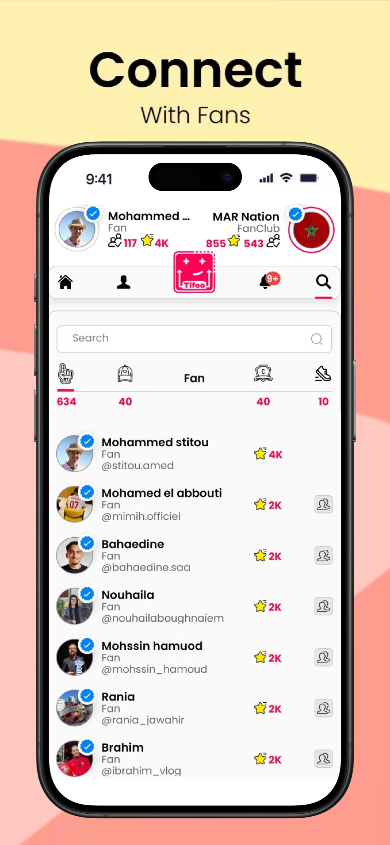 Tifoo app screenshot 5