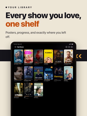 Previously: TV Show Tracker iPad screenshot