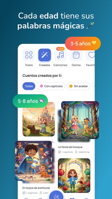 MiniTales: cuentos con valores iPhone screenshot 8