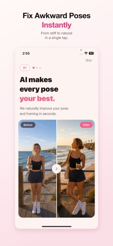 PoseMe AI Camera Screenshot 2 of 5