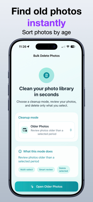 Bulk Delete Photos Screenshot 2 of 6