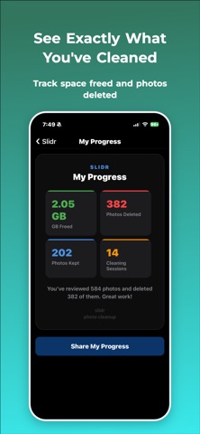 Slidr: Swipe Photo Cleaner screenshot