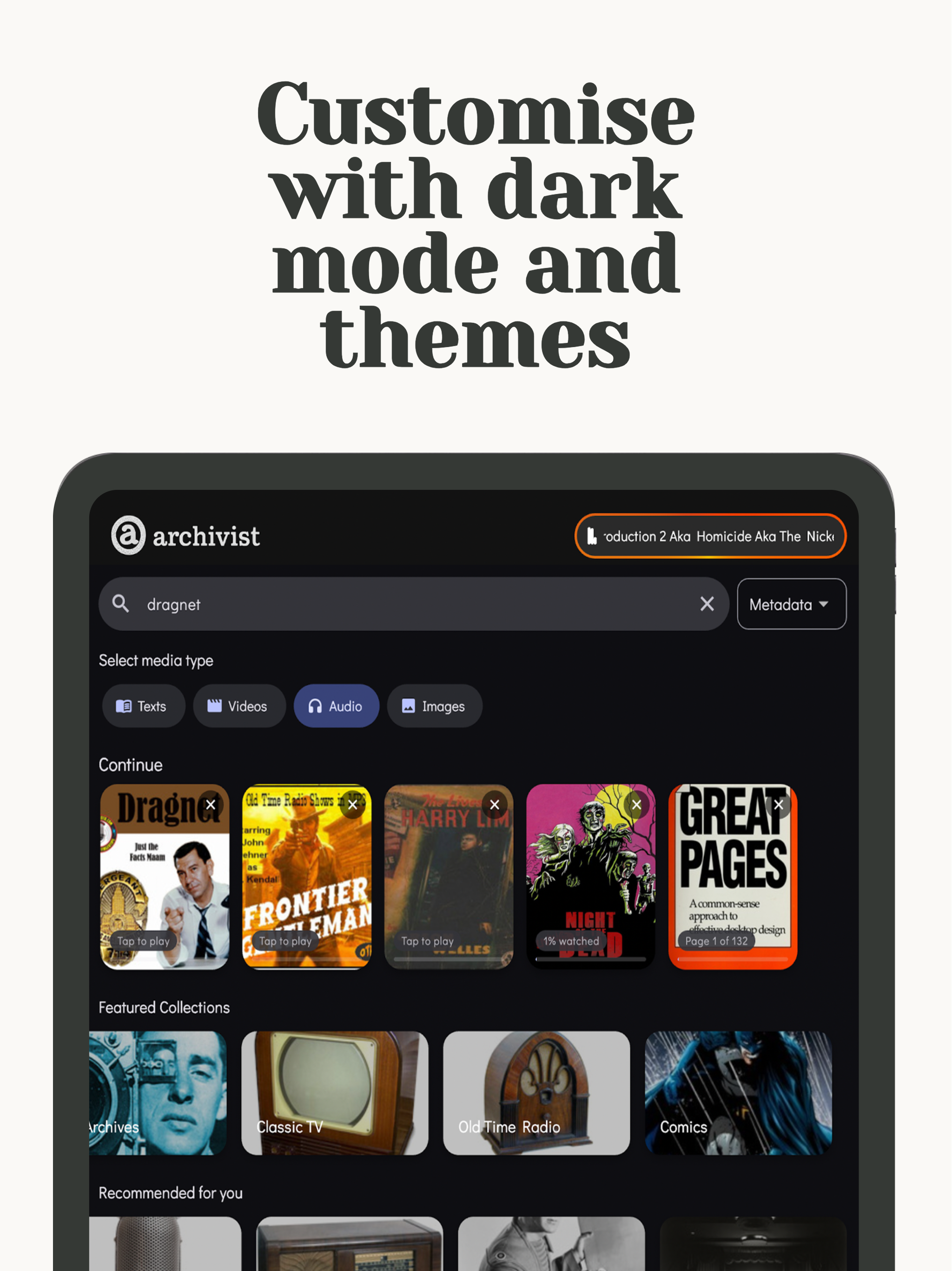 Archivist Browser screenshot 9