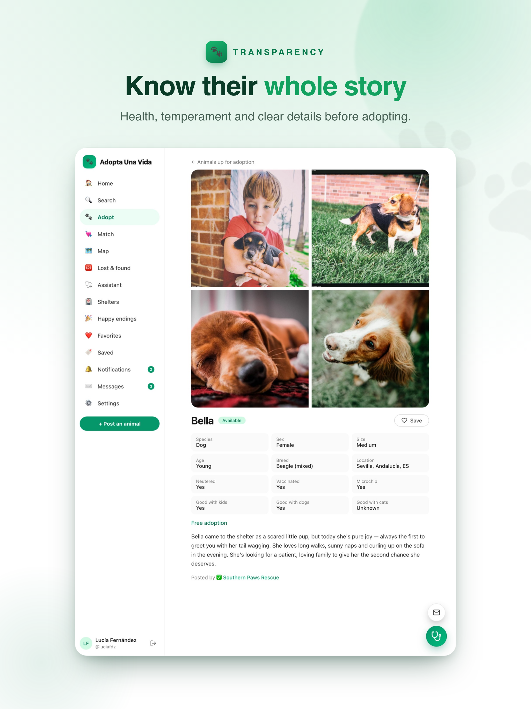 Adopta Una Vida screenshot 9