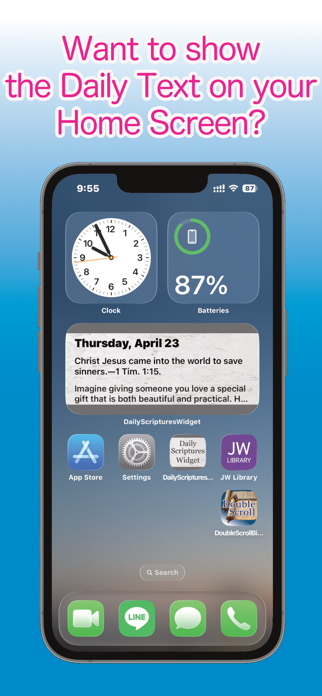 DailyTextWidget Screenshot 1 of 4