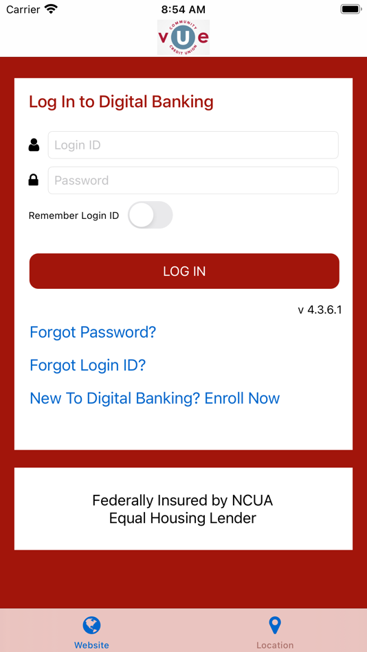 #1. Vue CCU Mobile (iOS) Podle: Vue Community Credit Union