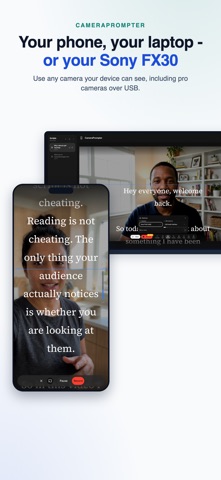 CameraPrompter Pro screenshot