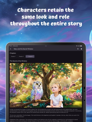 AI Book Generator iPad screenshot