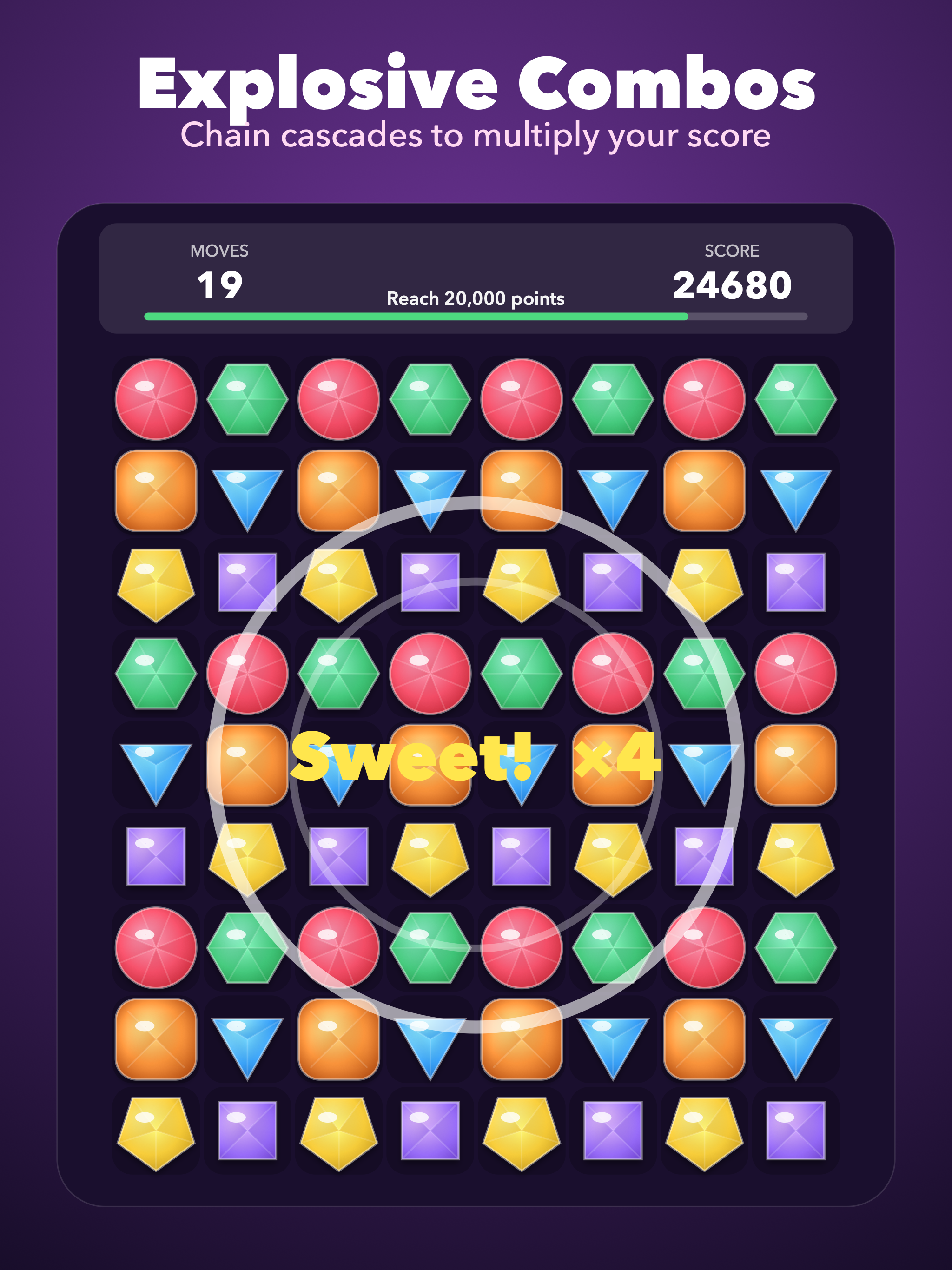 Puzzelo: Jewel Match screenshot 9