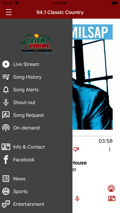 94.1 Classic Country Screenshot