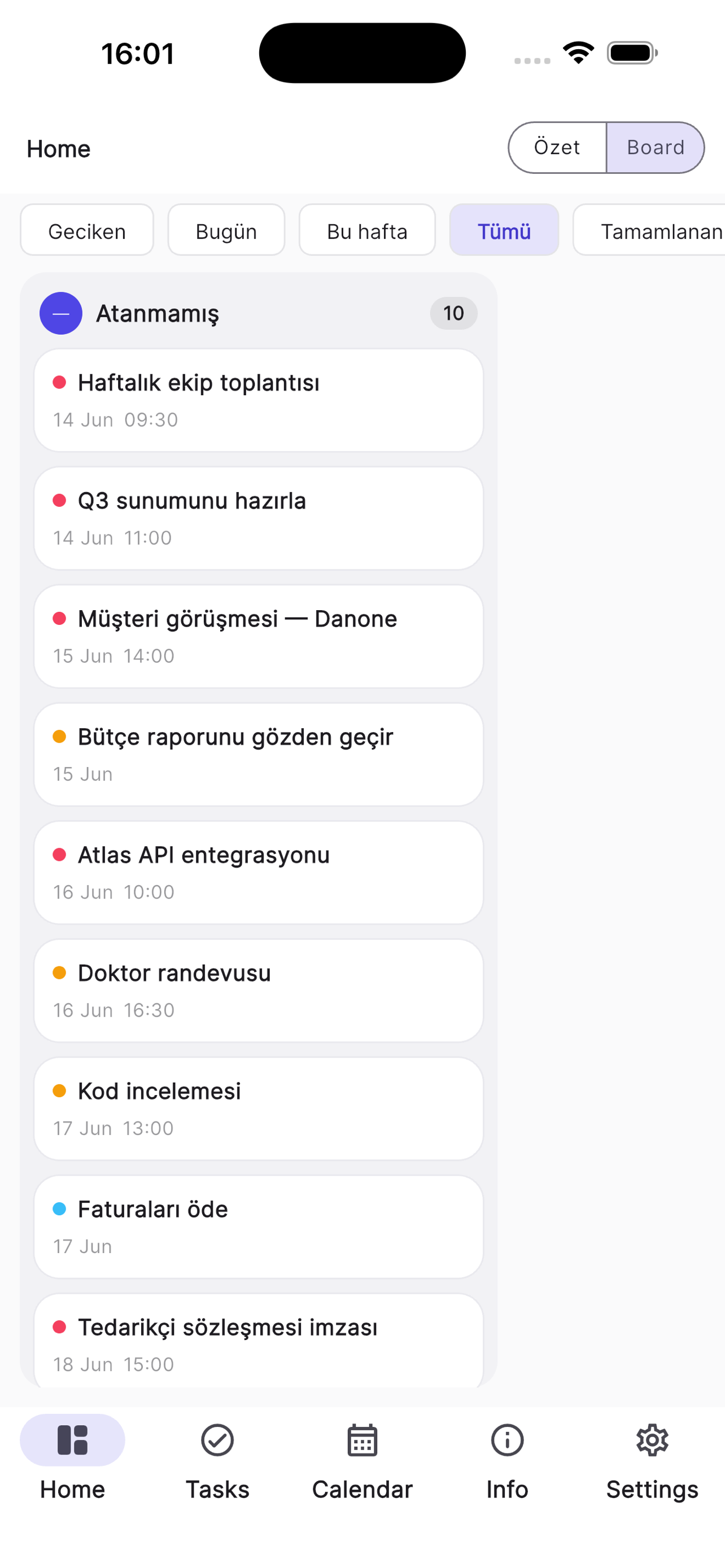 Crossuse Agenda screenshot 4