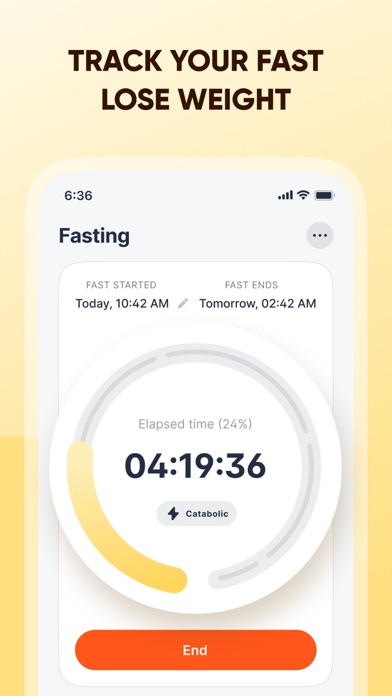 Fitself: Fitness and Fasting Screenshot