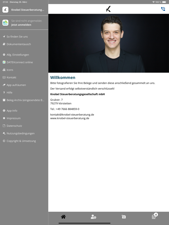 Screenshot #4 pour Knobel Steuerberatungs GmbH