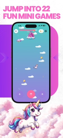 Unicorn Jumpies iPhone screenshot