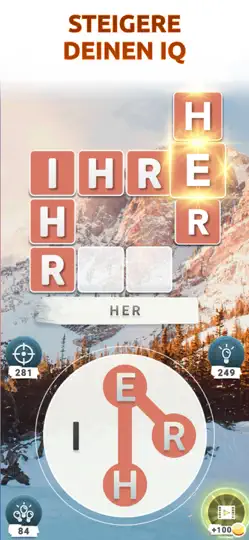 Screenshot von Kreuzworträtsel: Wörter Spiele auf dem iPhone 2