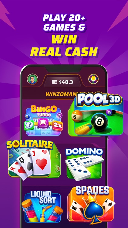 WinZO: Play 20+ Games Win Cash