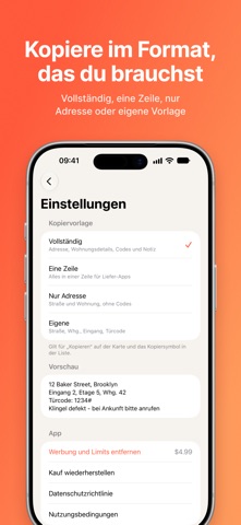 Where - Adressbuch screenshot 4
