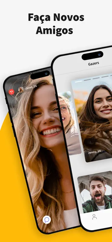 Gaze - Video Chat App Ao Vivo screenshot 1 of 5