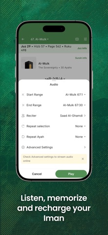 Al Quran (Tafsir & by Word) iPhone screenshot 7