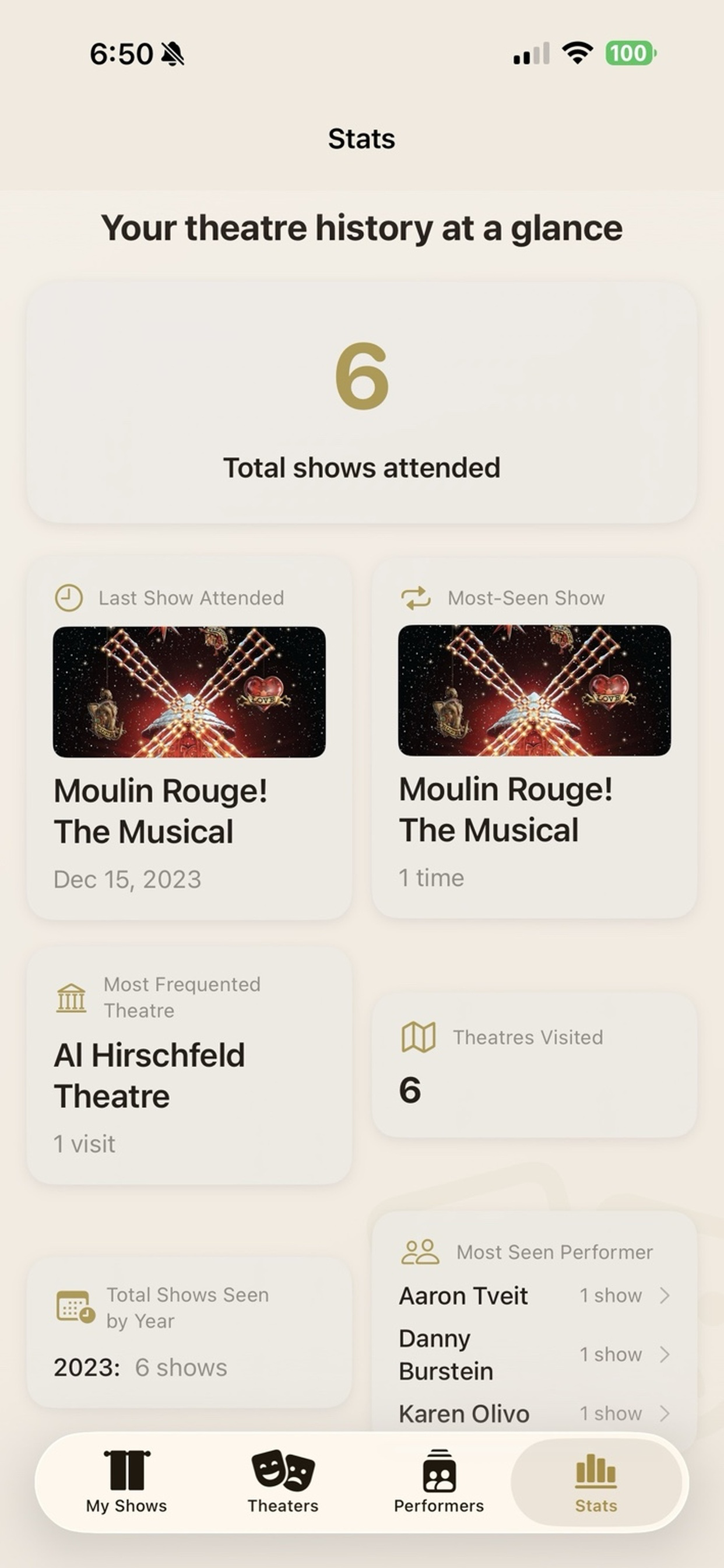 Curtain Call: Moments screenshot 8