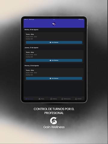 Gain Wellness iPad screenshot