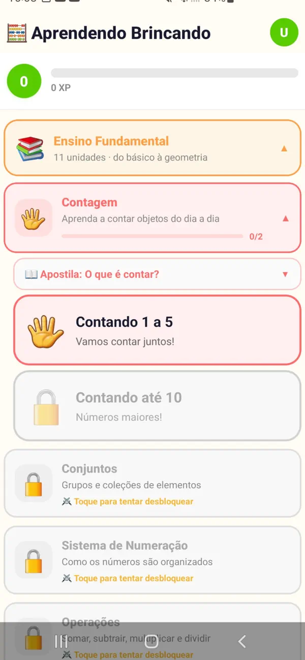 Screenshot #3 pour Aprendendo Brincando