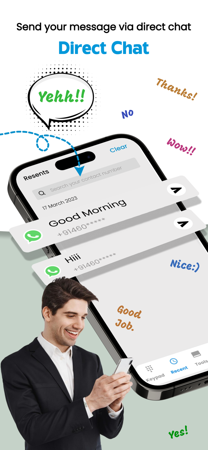 Click to Chat WA Direct Chat