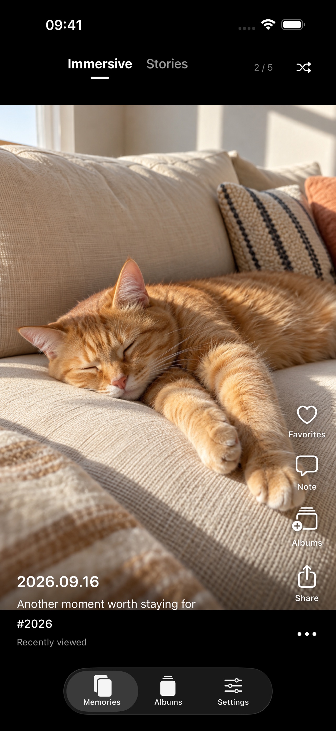 Screenshot 1 of Photo Memories · Rediscover