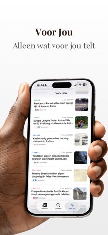Nieuwslens iPhone screenshot 5
