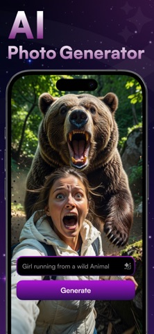 Narcis: AI Photo Generator iPhone screenshot