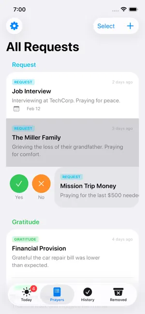 EveryCare: Prayer Journal screenshot 2