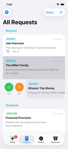 EveryCare: Prayer Journal Screenshot 2 of 4