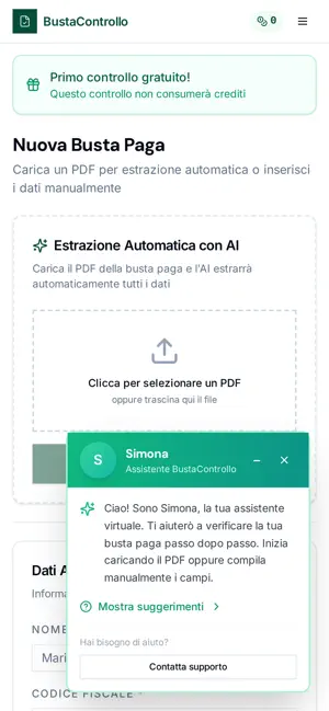 BustaControllo screenshot 1