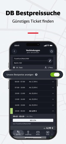 DB Navigator iPhone screenshot 2