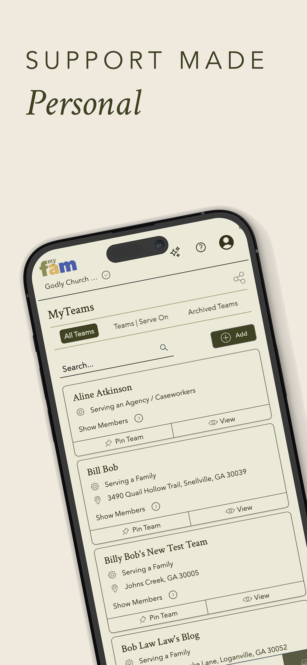 myFAM - Mobilizing Communities