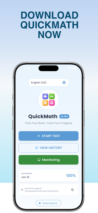 QuickMath: Speed Test Practice Screenshot 7 of 7