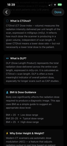 iCTDose Screenshot 7 of 7