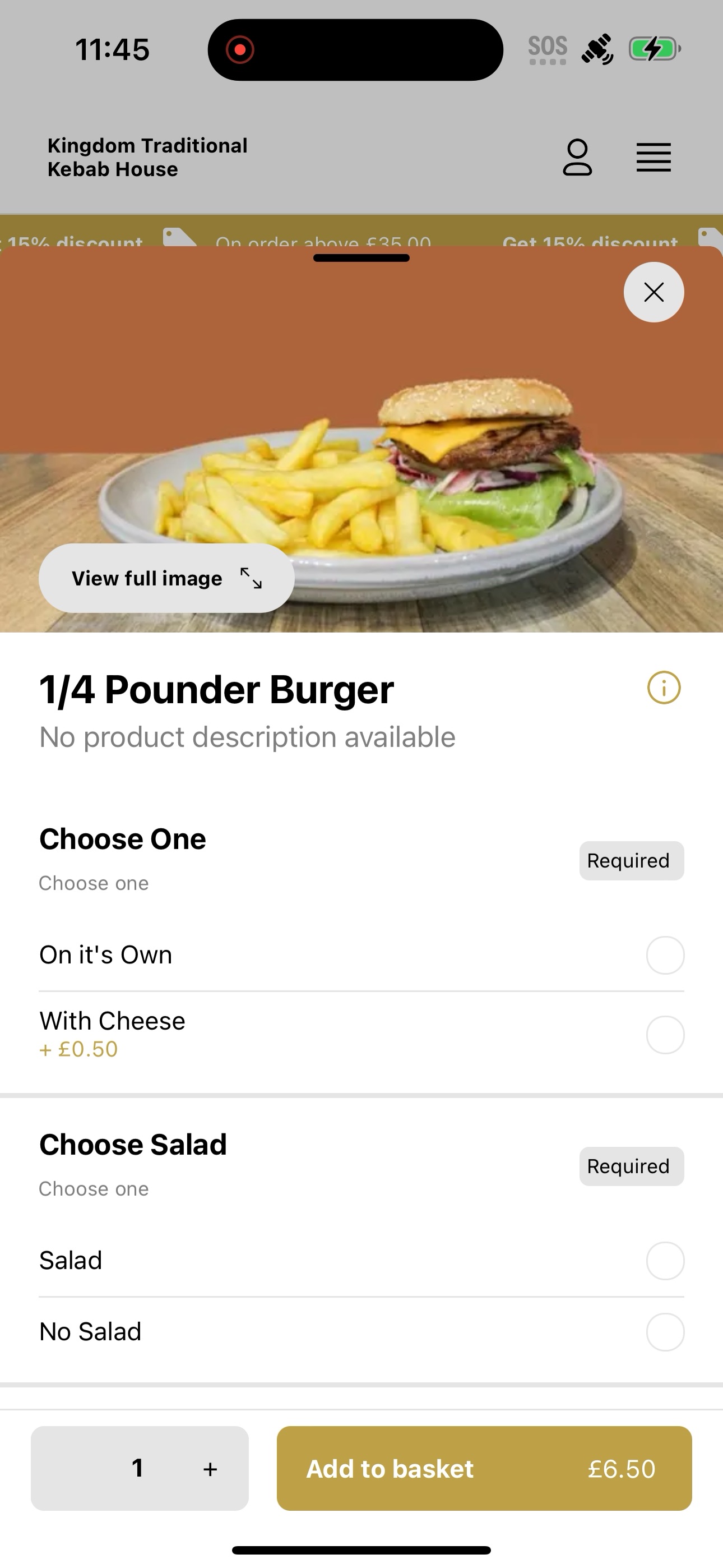 Screenshot 8 of Kingdom Traditional Kebab Hous