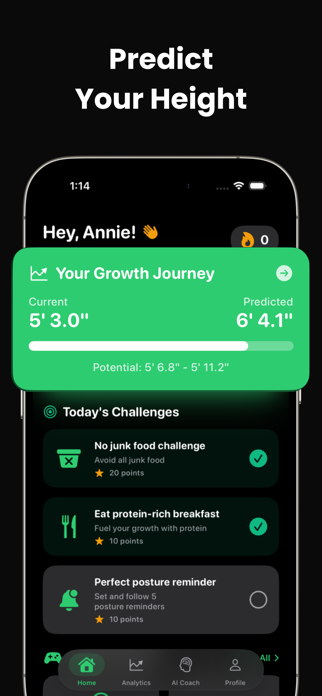 HowTall - AI Height Predictor Screenshot 1 of 5