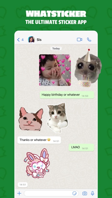 Screenshot #1 pour WhatSticker - Sticker Maker